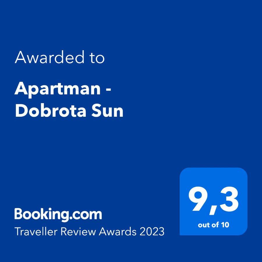 コトルApartman - Dobrota Sunアパートメント エクステリア 写真